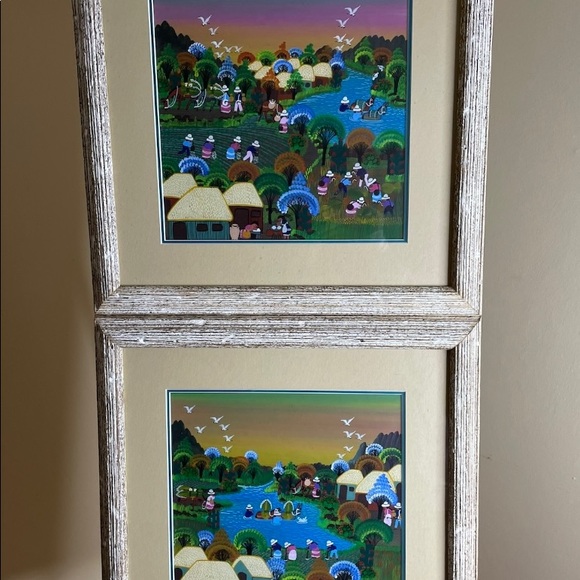 Other - Set of 2 Folk Art San Augustine Art